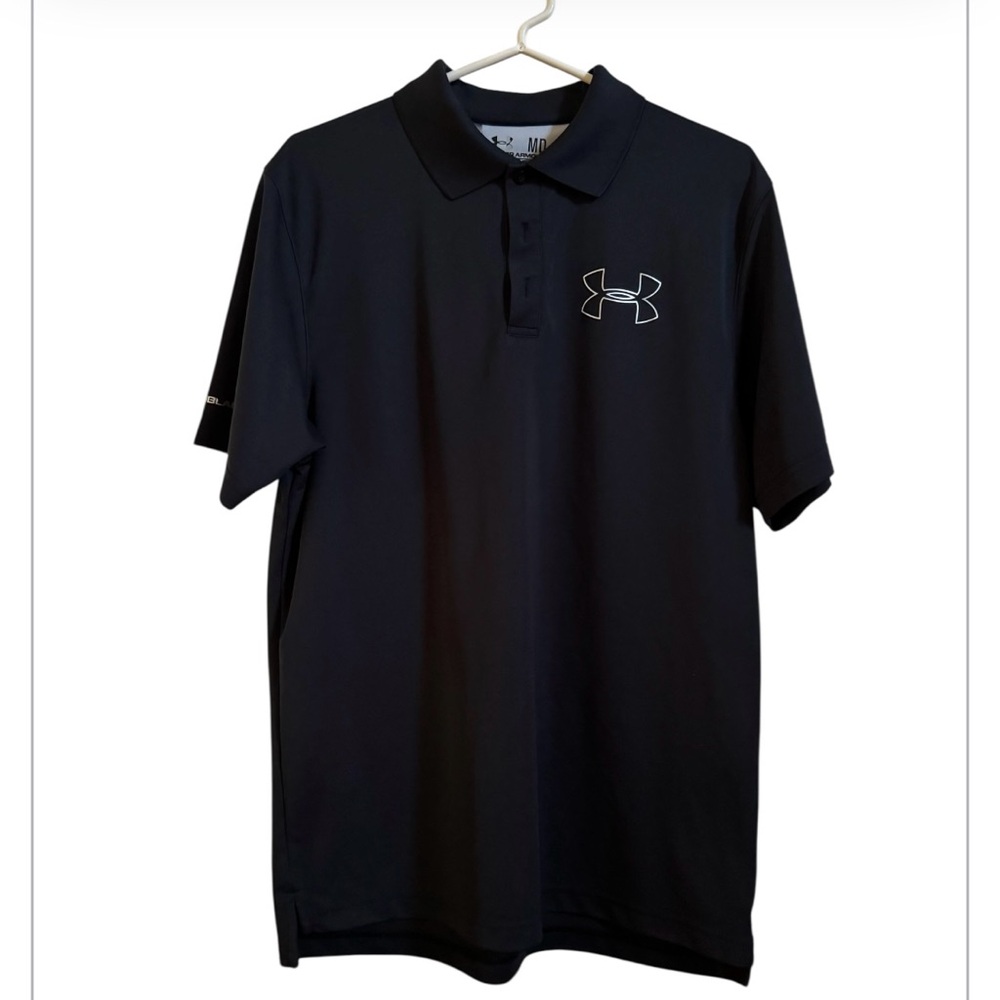 Under Armour Men's Black Polo Shirt